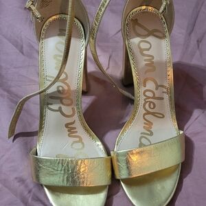 Sam Edelman Gold Women's Heels